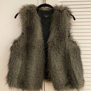 Club Monaco Faux Fur Vest
